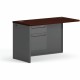 HON 38000 H38216L Return - 48" x 24"29.5" - 2 x Box, File Drawer(s) - Waterfall Edge - Finish: Charcoal
