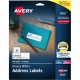 Avery Easy Peel Glossy Address Labels - 1" Width x 2 5/8" Length - Permanent Adhesive - Rectangle - Laser - White - Paper - 30 /