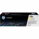 HP 128A (CE322A) Original Standard Yield Laser Toner Cartridge - Single Pack - Yellow - 1 Each - 1300 Pages