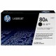 HP 80A (CF280A) Original Standard Yield Laser Toner Cartridge - Single Pack - Black - 1 Each - 2700 Pages