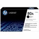 HP 80A (CF280AD1) Original Laser Toner Cartridge - Black - 2 / Carton - 2560 Pages (Per Cartridge)
