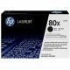 HP 80X Original Laser Toner Cartridge - Black - 1 Pack - 6900 Pages