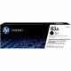 HP 83A (CF283A) Original Laser Toner Cartridge - Single Pack - Black - 1 Each - 1500 Pages