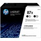 HP 87X (CF287XD) Original High Yield Laser Toner Cartridge - Black - 2 / Carton - 36000 Pages