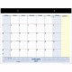 At-a-Glance QuickNotes Monthly Desk Pad Calendar, Standard - Standard Size - Julian Dates - Monthly - 13 Month - January 2025 - 