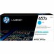 HP 657X (CF471X) Original High Yield Laser Toner Cartridge - Cyan - 1 Each - 23000 Pages