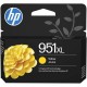 HP 951XL (CN048AN) Original Inkjet Ink Cartridge - Yellow - 1 Each - 1500 Pages