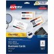Avery Clean Edge Business Cards, White Textured, 200 (08873) - 110 Brightness - 2" x 3 1/2" - 93 lb Basis Weight - 254 g/m&178 G
