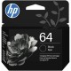 HP 64 (N9J90AN) Original Inkjet Ink Cartridge - Black - 1 Each - 200 Pages