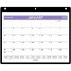 At-A-Glance Monthly Desk Wall Calendar with Jacket, Small, 11" x 8" - Small Size - Julian Dates - Monthly - 12 Month - January 2