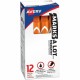 Avery Large Desk-Style Permanent Markers - 4.7625 mm Marker Point Size - Chisel Marker Point Style - Orange - Orange Plastic Bar