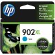 HP 902XL Original High Yield Inkjet Ink Cartridge - Cyan - 1 Each - 750 Pages