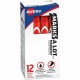 Avery Large Desk-Style Permanent Markers - 4.7625 mm Marker Point Size - Chisel Marker Point Style - Red - Red Plastic Barrel - 