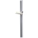 Health o Meter Wall-Mounted Height Rod - 55.5" Length 5" Width - 1/16 Graduations - Imperial, Metric Measuring System - 1 Each