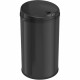 HLS Commercial 8-Gallon Sensor Trash Can - Hinged Lid - 8 gal Capacity - Round - Touchless - Sensor, Bacteria Resistant, Vented,