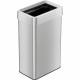 HLS Commercial Stainless Steel Bin Receptacle - Deodorizer - 18 gal Capacity - Rectangular - Fingerprint Proof - 25.8" Height x 