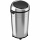 HLS Commercial XL Round Stainless Sensor Trash Can - 23 gal Capacity - Round - Touchless - Sensor, Bacteria Resistant, Caster, M
