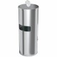 HLS Commercial Gym Wipe Dispenser 9-Gallon Trash Can - Lockable - 9 gal Capacity - Round - Durable, Lid Locked, Removable Inner 
