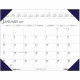 House of Doolittle Eco-friendly Executive Calendar Desk Pad - Julian Dates - Monthly - 1 Year - January 2025 - December 2025 - 1