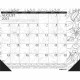 House of Doolittle Academic Doodle Monthly Desk Pad Calendar - Academic - Julian Dates - Monthly - 12 Month - August 2024 - July