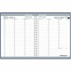 House of Doolittle Blue Professional Weekly Planner - Julian Dates - Weekly - 1 Year - January 2025 - December 2025 - 7:00 AM to