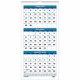 House of Doolittle Three-month Vertical Academic Wall Calendar - Academic - Julian Dates - Monthly - 14 Month - June 2024 - July