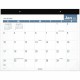 At-A-Glance Easy to Read Desk Pad - Julian Dates - Monthly - 12 Month - January 2025 - December 2025 - 1 Month Single Page Layou
