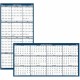 House of Doolittle Dated 66" Laminated Wall Planner - Julian Dates - Yearly - 12 Month - January 2025 - December 2025 - 66" x 33