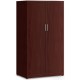 HON 10500 Series Mahogany Laminate Office Desking - 36" x 24"66.6" - 5 Shelve(s) - 3 Adjustable Shelf(ves) - Finish: Thermofused