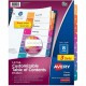 Avery Ready Index 8-tab Dividers - 24 x Divider(s) - 1-8 - 8 Tab(s)/Set - 8.5" Divider Width x 11" Divider Length - 3 Hole Punch