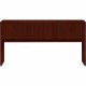 HON 10700 H107318 Hutch - 74.6" x 14.6"37.1" - Waterfall Edge - Finish: Mahogany