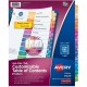Avery Ready Index Table of Contents Dividers for Laser and Inkjet Printers, Jan-Dec - 12 x Divider(s) - Printed Tab(s) - Month -