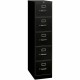 HON 310 H315 File Cabinet - 15" x 26.5"60" - 5 Drawer(s) - Finish: Black
