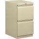 HON Brigade H33820R Pedestal - 15" x 19.9"28" - 2 x File Drawer(s) - Finish: Putty