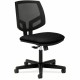 HON Volt Chair - Black Fabric Seat - Black Mesh Back - Black Frame - Black - 1 Each