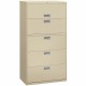 HON Brigade 600 H685 Lateral File - 36" x 18"67" - 5 Drawer(s) - Finish: Putty