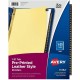 Avery Preprinted Tab Dividers - Gold Reinforced Edge - 31 x Divider(s) - Printed Tab(s) - Digit - 1-31 - 31 Tab(s)/Set - 8.5" Di