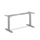 HON Coordinate HHABETA2S2L Table Base - Adjustable Height - Silver