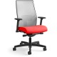 HON Ignition 2.0 Chair - Ruby Fabric Seat - Fog Mesh Back - Black Frame - Mid Back - Ruby