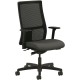 HON Ignition Chair - Iron Ore Fabric Seat - Black Mesh Back - Black Frame - Mid Back - 5-star Base - Black