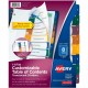 Avery Ready Index Customizable TOC Binder Dividers - 8 x Divider(s) - 8 Tab(s) - 1-8 - 8 Tab(s)/Set - 8.5" Divider Width x 11" D