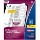 Avery 1-31 Custom Table of Contents Dividers - 186 x Divider(s) - 1-31, Table of Contents - 31 Tab(s)/Set - 8.5" Divider Width x