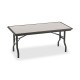 Iceberg IndestrucTable Folding Table - For - Table TopRectangle Top - 1500 lb Capacity - 96" Table Top Length x 30" Table Top Wi