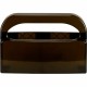 Impact Toilet Seat Cover Dispenser - Half-fold - 2 x Toilet Seat Cover Half-fold - Plastic - Smoke Gray - Transparent, Durable -