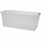 IRIS Clear Storage Boxes with Lids - External Dimensions: 31.5" Width x 17.8" Depth x 13" Height - 22.75 gal - Stackable - Polyp