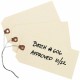 Avery Shipping Tags with Wire, 11.5 pt. Stock, 6-1/4" x 3-1/8" , 1,000 Manila Hang Tags - 26 - 6.25" Length x 3.13" Width - Rect