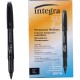 Integra Permanent Fine Point Markers - Fine Marker Point - Black - 1 Dozen