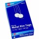 Avery 1-1/4" Metal Rim Key Tags, Strung, White, 500 Tags (14313) - 1.25" Diameter - Round - String Fastener - 500 - Metal, Card 