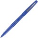 Integra Medium-point Pen - Medium Pen Point - Blue Water Based Ink - Blue Barrel - Resin Tip - 1 Dozen