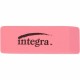 Integra Pink Pencil Eraser - Pink - 2" Width x 0.8" Height x 0.4" Depth x - 1 Each - Soft, Pliable, Latex-free